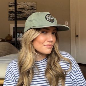 Vintage Snapback Hat, P&Co., Forest Green Unisex Hat